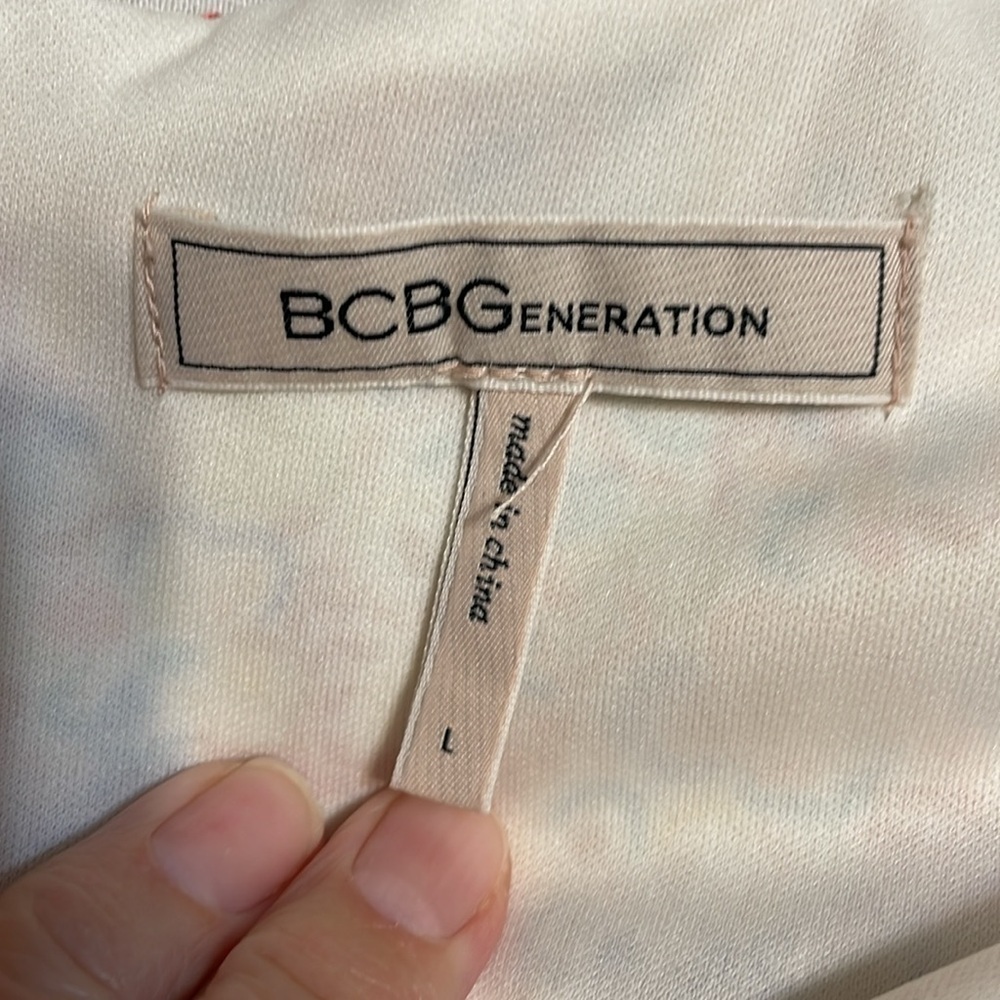 BCBGeneration Swing Dress, Boho, summer, Large - Picture 6 of 7